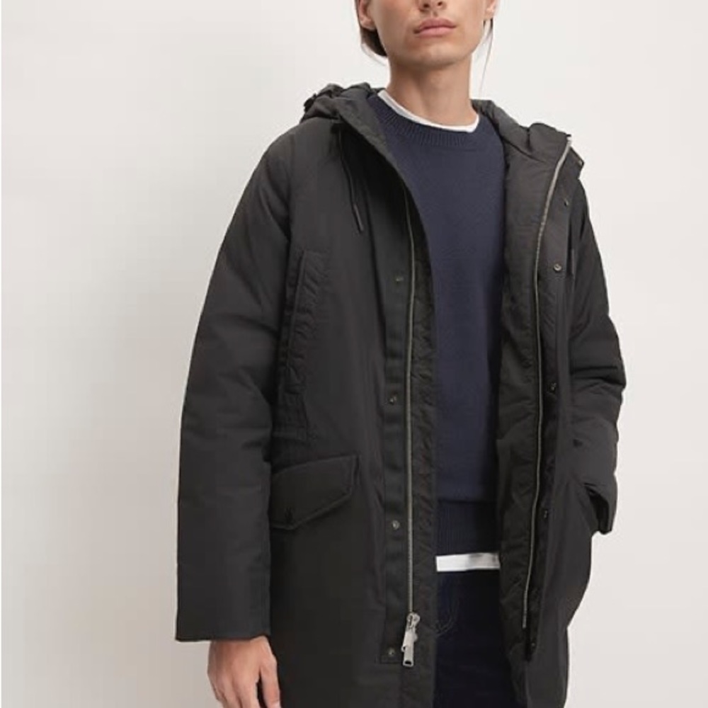 Everlane Men’s Black Parka Medium - NWT